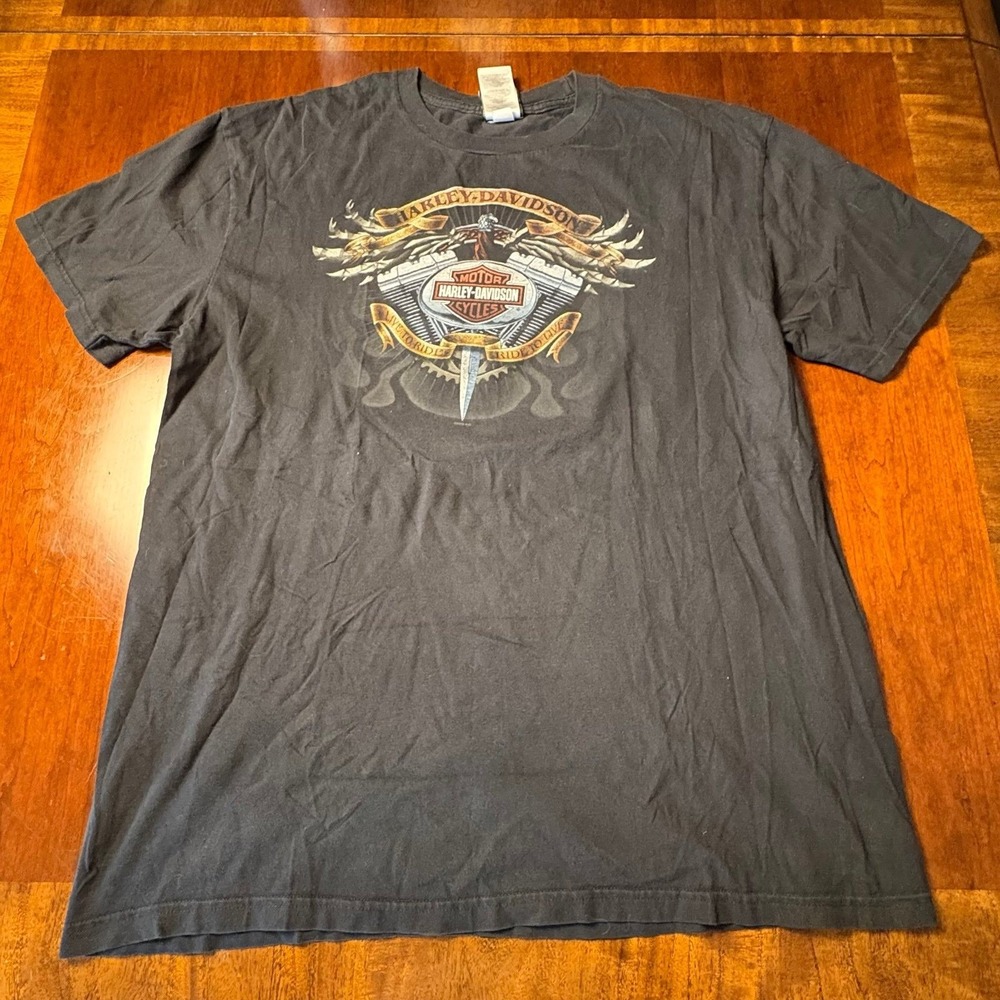 Harley-Davidson Windy City Chicago Illinois Graphic T-Shirt XL